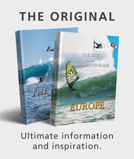 THE KITE AND WINDSURFING GUIDE book