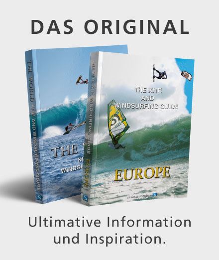 THE KITE AND WINDSURFING GUIDE Buch